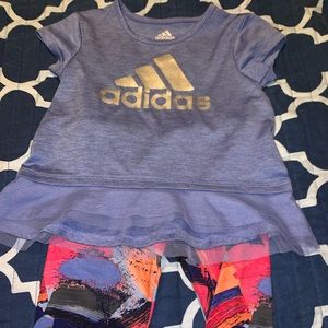 Adidas toddlers girl outfit